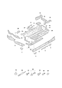 3QD803205-Deck plate