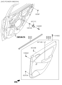 833080U010SAY-PANEL ASSY-REAR DOOR TRIM,RH