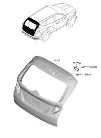 72800N8000-PANEL ASSY-TAIL GATE