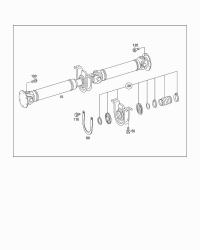 9064101281-BEARING BRACKET/RR/W204