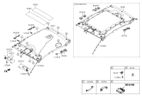 85310B3050VYN-HEADLINING ASSY
