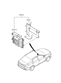 954402D260-T/M CONTROL UNIT