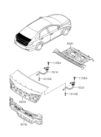 69100C3000-PANEL ASSY-BACK