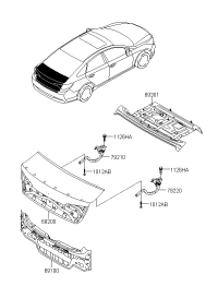 69100E5000-PANEL ASSY-BACK