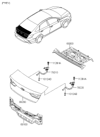 79220C3500-HNG ASY-TRUNK RH