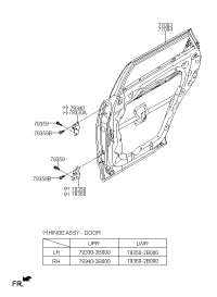77004B8000-PANEL ASSY-RR DR RH