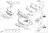 865122W000-Cover-fr bumper, lwr