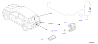 78821DF30A-CABLE ASSY-FUEL OPENER