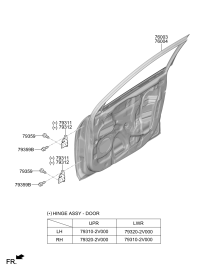 76004O1000-PANEL ASSY-FR DR RH