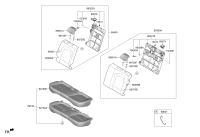 89100O1100STV-CUSHION ASSY-RR SEAT