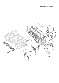 9052823-MANIFOLD ASSY-INTAKE