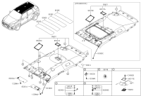 85210S6100MMH-SUNVISOR ASSY,LH