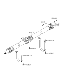 491004H500-SHAFT ASSY-PROPELLER