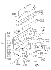 833453B000NK-TRIM-RR DR LATCH LH