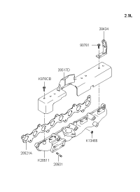 2851139800-MANIFOLD-EXHAUST LH