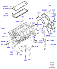 LUF000020-GASKET,W.PUMP INLET