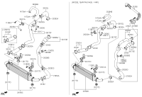 282862C100-HOSE-I/COOLER OUTLET