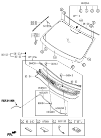 861102M220-GLASS ASSY-W/SHLD