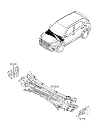 66756C9000-PANEL-COWL SIDE OTR UPR LH