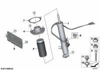 33527856495-SHOCK ABSORBER REAR LH/X5/X6