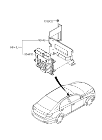 954402D050-T/M CONTROL UNIT