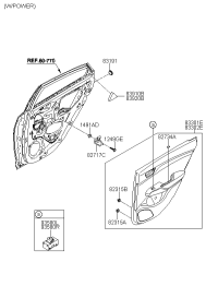 83307F9010TRY-PANELASSYRRDRTRIMLH