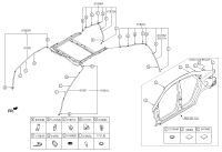 81684F9000-HOSE ASSY-DRAIN REAR,LH