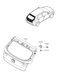 73700F9200-PANEL ASSY-TAIL GATE