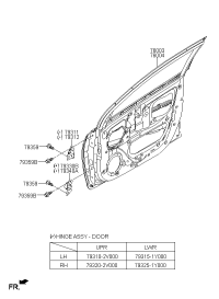 76003F9000-Door assy-front lh