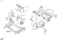 21855B1300-CROSSMEMBER ASSY-T/M MTG