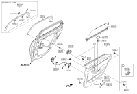83362B1000RNB-CURTAIN-REAR DR,RH