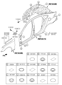 84221B1000-FILM-ANTI CHIPPG RH