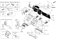 97490B10004X-DUCT ASSY-SIDE AIR VENT RH