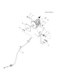 9041185-PEDAL ASSY,CLUTCH