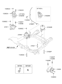218103J100-BRACKET ASSY-ENGINE MTG