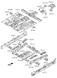 651803J200-PANEL ASSY-SIDE SILL INR RH