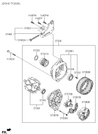 373002B900-GENERATOR ASSY