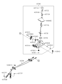 437112V200-KNOB-GEARSHIFT LEVER
