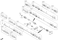 495012V000-SHAFT ASSY-DRIVE,RH