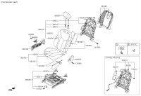 884002V900TBJ-BACK ASSY-FR SEAT DRIVER