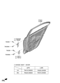 77003Q3000-PANEL ASSY-RR DR LH