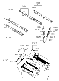 222243A000-SEAL-VALVE STEM INLET