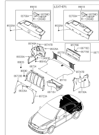 857100M400MC-MAT ASSY-LUGGAGE COVERING