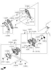 213704A410-COVER ASSY-T/CHAIN LWR UNDER