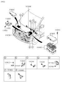 912044H723-WIRING ASSY-FRT
