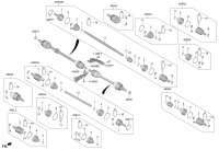 49501O3000-SHAFT ASSY-DRIVE,RH