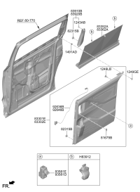 83917P2000-HOOK-REAR DOOR CURTAIN