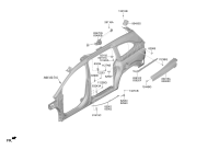 83865O3000-W/STRIP ASSY-RR DR A/PINCH,RH