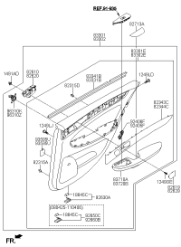 833013M170Y2-PANEL COMPL-REAR DOOR TRIM,LH
