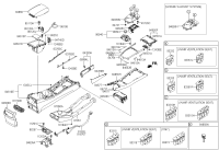 965403M001GS7-KEYBOARD ASSY-AVN